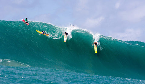 John John Florence at the Quicksilver Big Wave Invitational 