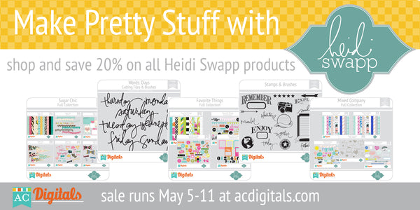 Oh What Fun - A New Collection by Heidi Swapp!