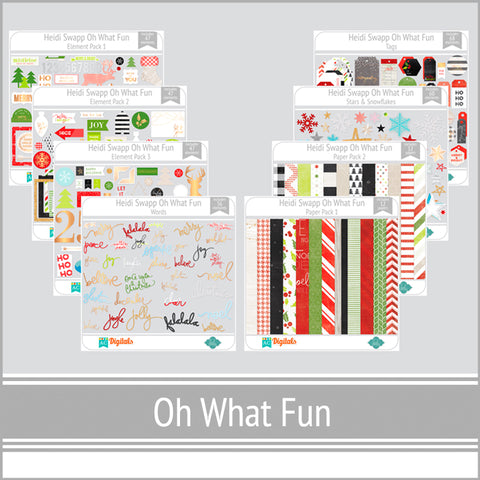 Oh What Fun - A New Collection by Heidi Swapp!