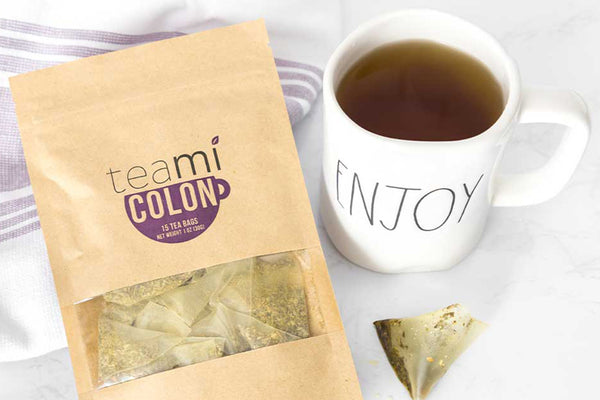 a cup of teami colon tea