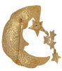 Ultracraft Santa Christmas Dangling Stars Vintage Figural Brooch