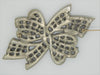 Eisenberg Originals Patriotic Red White Blue Bow Vintage Costume Figural Brooch