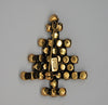 Made in Austria Christmas Classic Figural Tree Brooch - dates 1960s