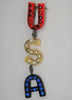Patriotic USA Celluloid Figural WW2 Pin Brooch - 1930s