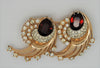 Coro Flying Comet Duette Fur Clip Vintage Figural Costume Brooch