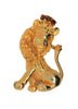 Vogue Lion King Royal Ruby Crown Vintage Figural Brooch