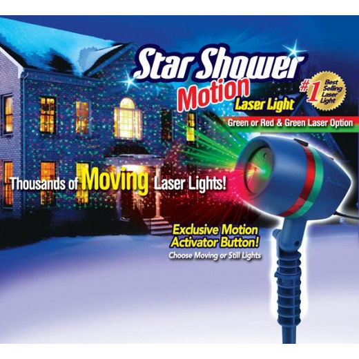 star shower laser light