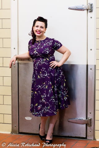 Speaking of 50 years ago, doesn't Laura look fantastic in this 1940's inspired dress? (yes I realize that's more than 50 years ago, just go with it!) 