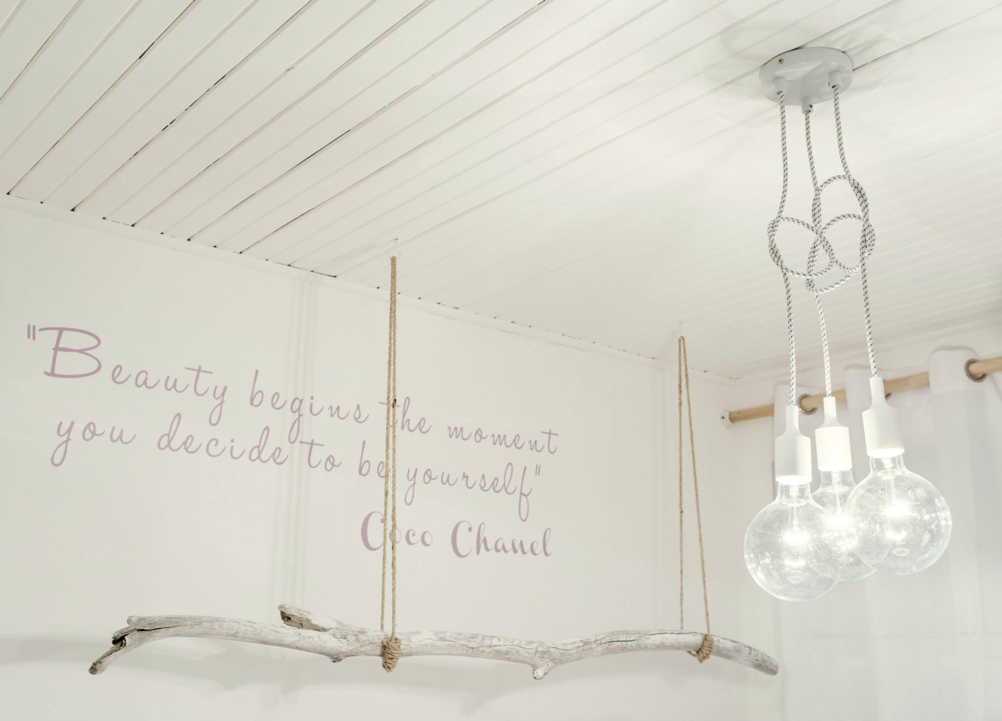 Coco Chanel Quote on Wall