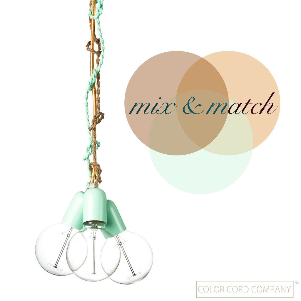 mix and match lighting designs