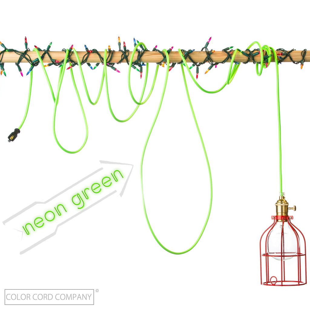 Neon Green Wire by Color Cord