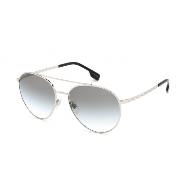 Burberry BE3115 Sunglasses Silver / Gradient Grey-AmbrogioShoes