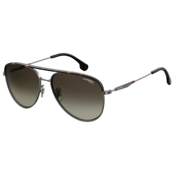 Carrera 209/S/SAM Sunglasses Ruthenium Black / Brown Gradient-AmbrogioShoes