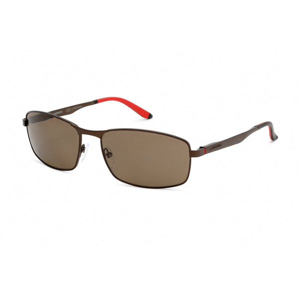 Carrera 8012/S Sunglasses Semi Matte Brown (SP) / Bronze Polarized-AmbrogioShoes