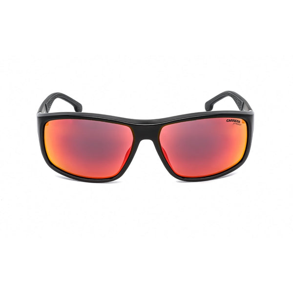 Carrera 8038/S Sunglasses BLACK RED/RED MULTILAYER-AmbrogioShoes