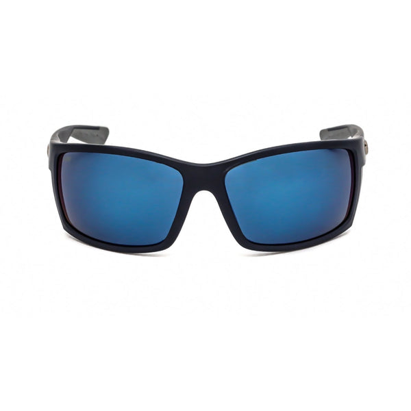 Costa Del Mar 06S9007 Sunglasses Matte Dark Blue / Blue Mirror-AmbrogioShoes
