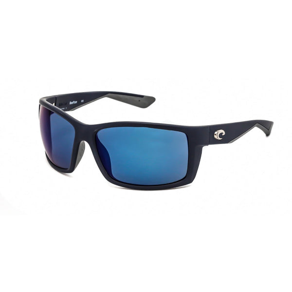 Costa Del Mar 06S9007 Sunglasses Matte Dark Blue / Blue Mirror-AmbrogioShoes