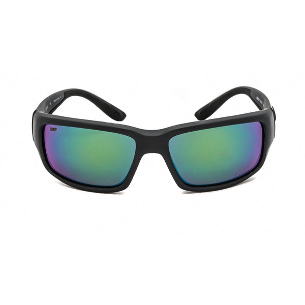 Costa Del Mar FANTAIL Sunglasses Matte Grey / Green Mirror Polarized Polycarbonate-AmbrogioShoes