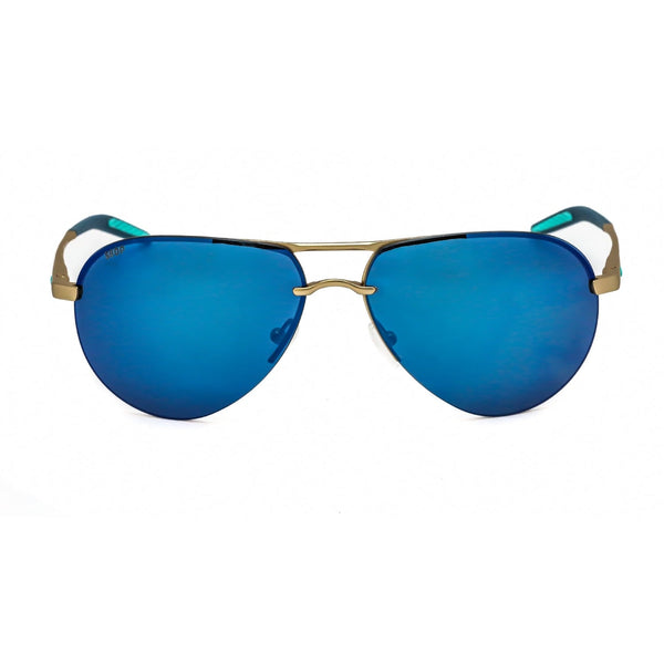 Costa Del Mar HELO Sunglasses Matte Champagne/Blue Mirror Polarized Polycarbonat-AmbrogioShoes