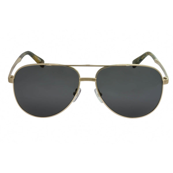 Ermenegildo Zegna EZ0027 Sunglasses Gold / Green-AmbrogioShoes