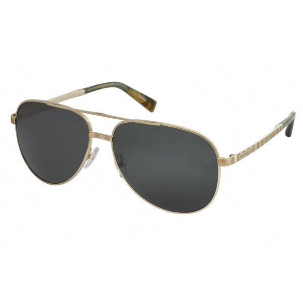 Ermenegildo Zegna EZ0027 Sunglasses Gold / Green-AmbrogioShoes