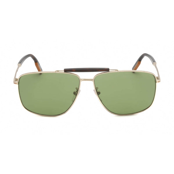 Ermenegildo Zegna EZ0160-D Sunglasses Gold / Green-AmbrogioShoes