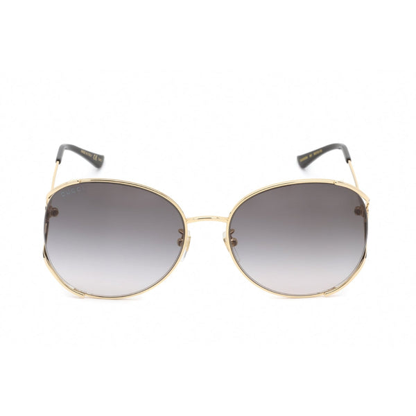 Gucci GG0650SK Sunglasses Gold / Grey Gradient-AmbrogioShoes