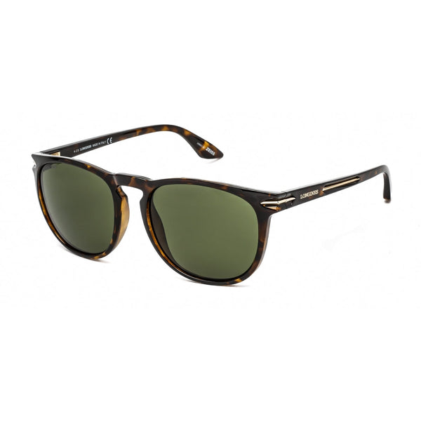 Longines LG0006-H Sunglasses Dark Havana / Green-AmbrogioShoes