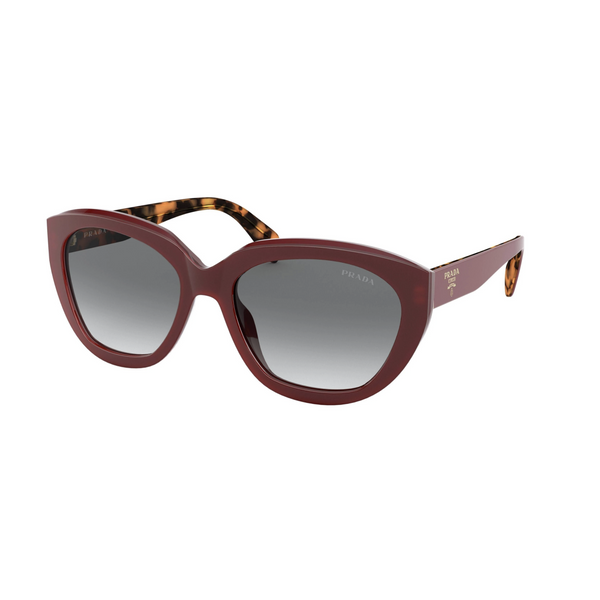 Prada PR 16XSF Sunglasses Red / Grey-AmbrogioShoes