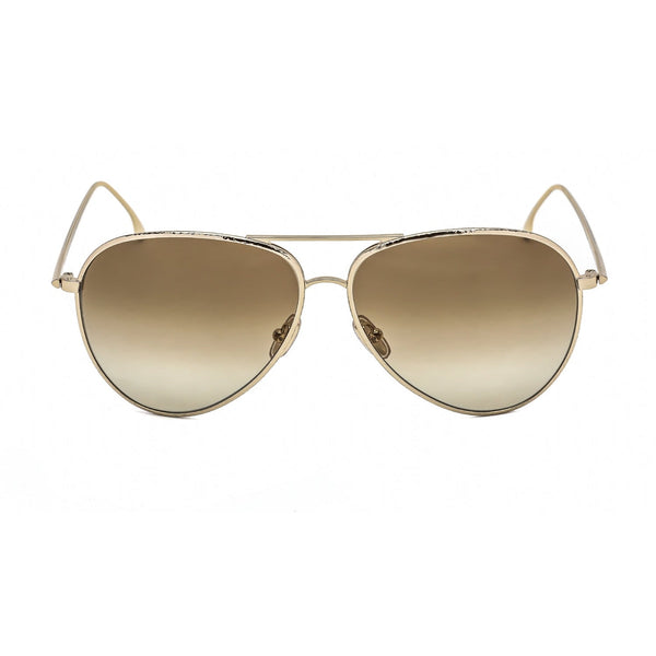 Victoria Beckham VB203S Sunglasses Gold/Khaki / Khaki Gradient-AmbrogioShoes