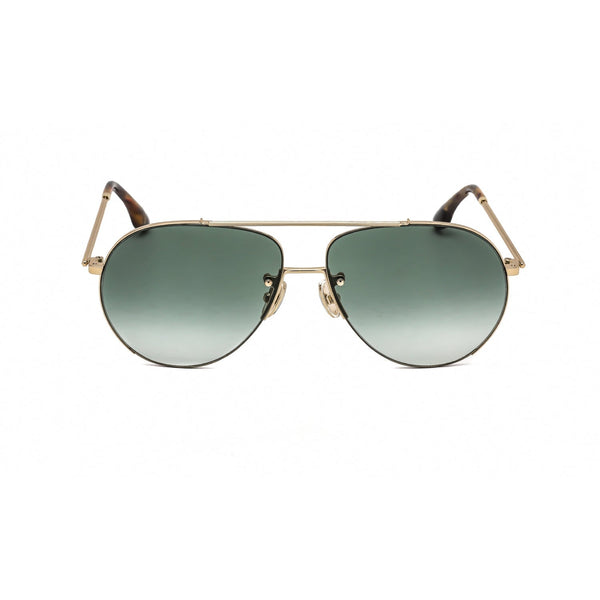 Victoria Beckham VB213S Sunglasses Gold / Khaki Gradient-AmbrogioShoes