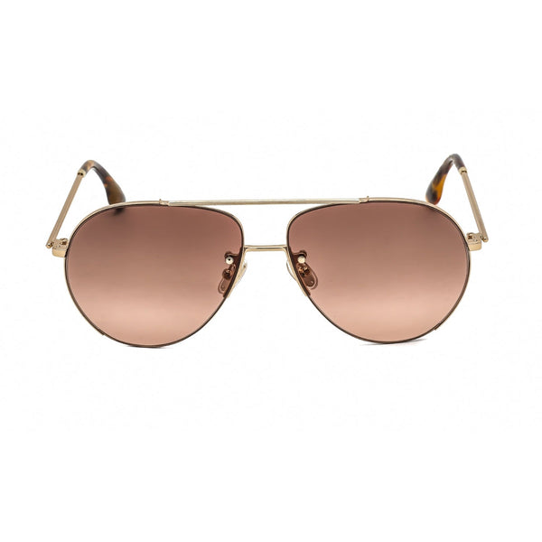 Victoria Beckham VB213S Sunglasses Gold/Havana / Wine Gradient-AmbrogioShoes