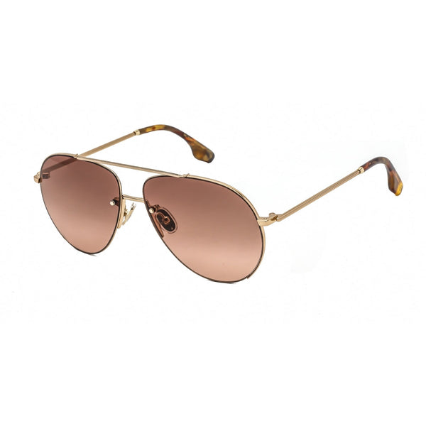 Victoria Beckham VB213S Sunglasses Gold/Havana / Wine Gradient-AmbrogioShoes