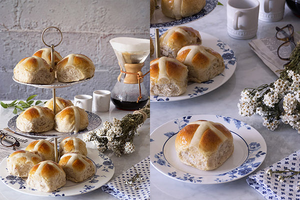 Receta de Hot Cross Buns paso a paso