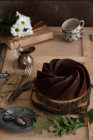 Bundt cake de cacao