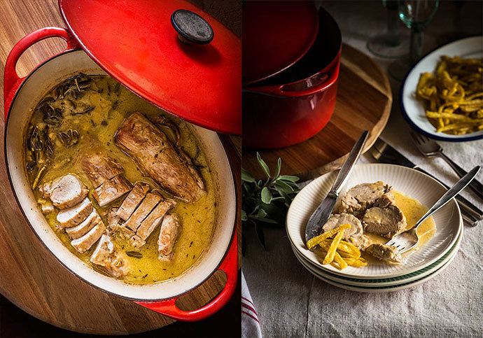 receta de solomillo de cerdo en cocotte