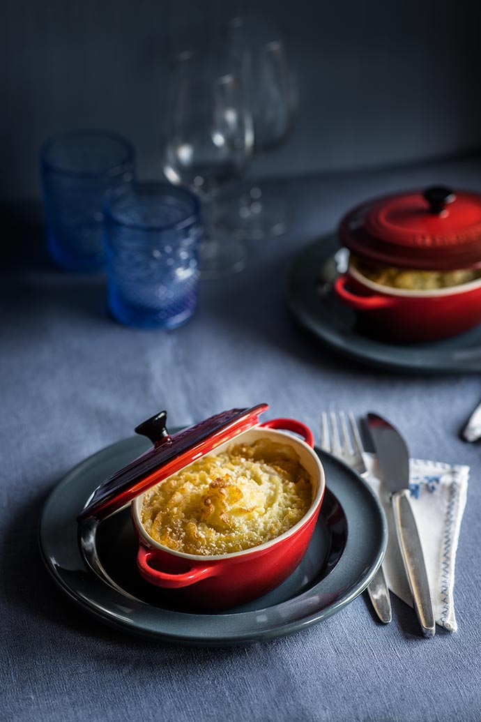 receta en mini-cocotte le creuset