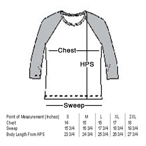 Baseball Jersey Size Conversion Chart