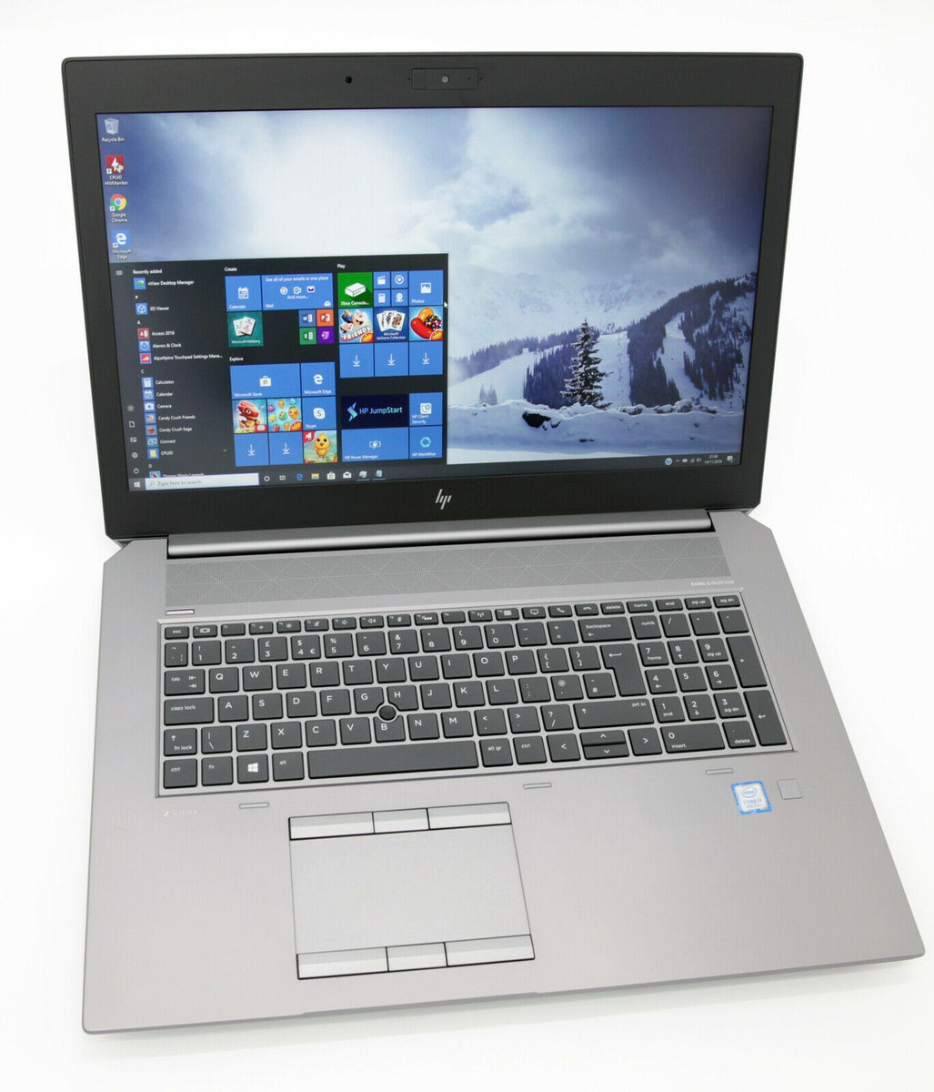 HP ZBook 17 G5 Workstation Laptop Core i7 8850H 32GB RAM P3200 6GB 