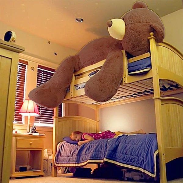 giant teddy bear bed