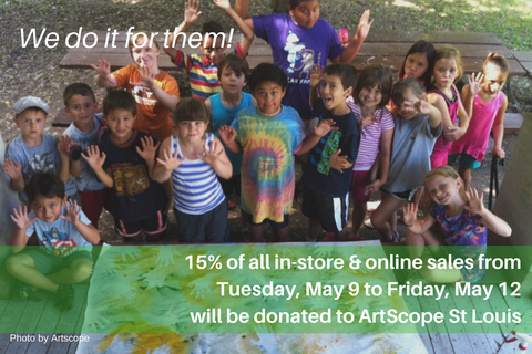 Zee Bee Market donates to ArtScope, a nonprofit that promotes the arts in children in St Louis