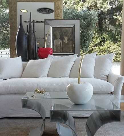 artfully modern living room