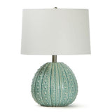 winter to spring colorful blue lamp