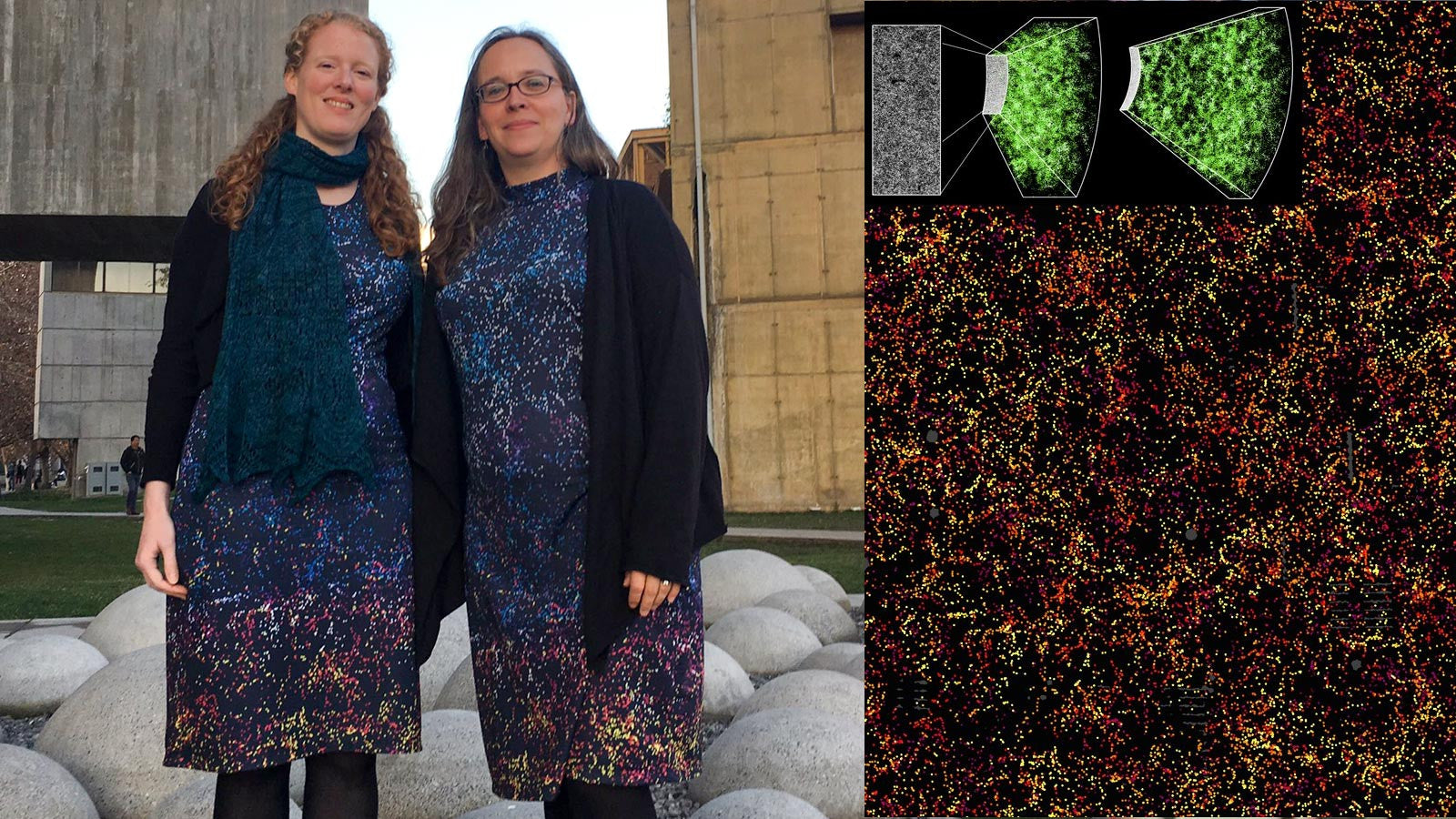 Science Fashion: Dark Matter BOSS dress