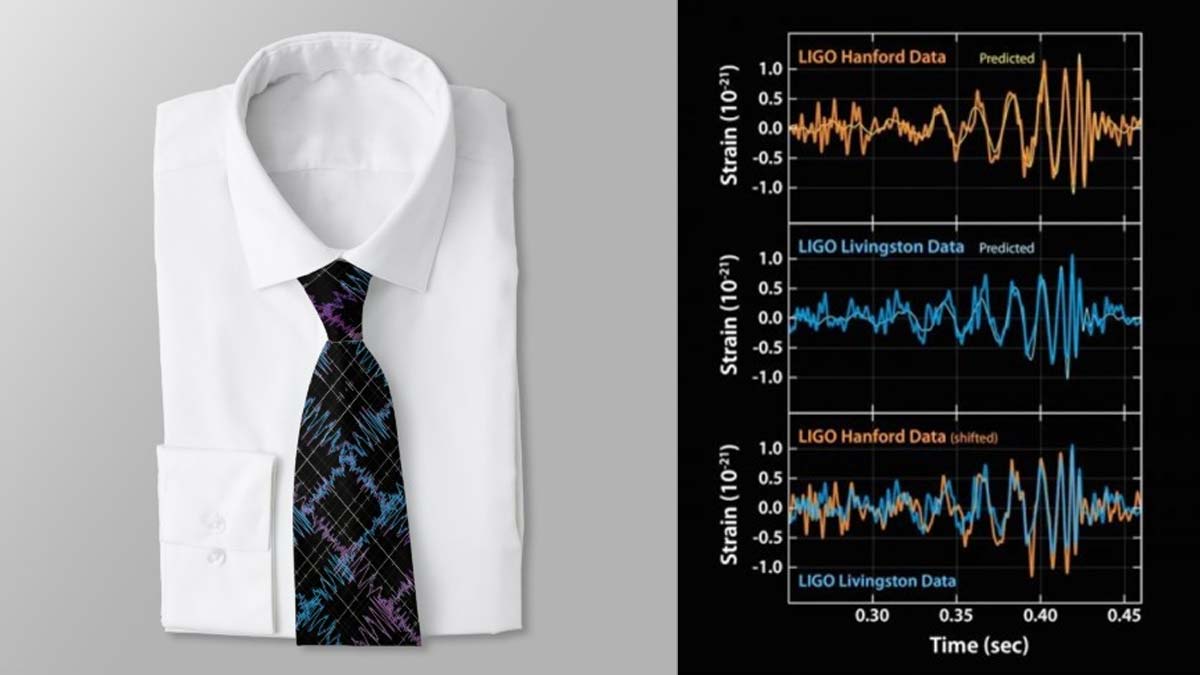 Gravity Waves LIGO Tie