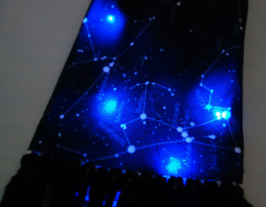 Wearable Technology LED Constellation Scarf