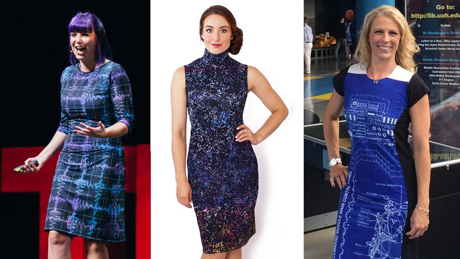 Space-Inspired Dresses