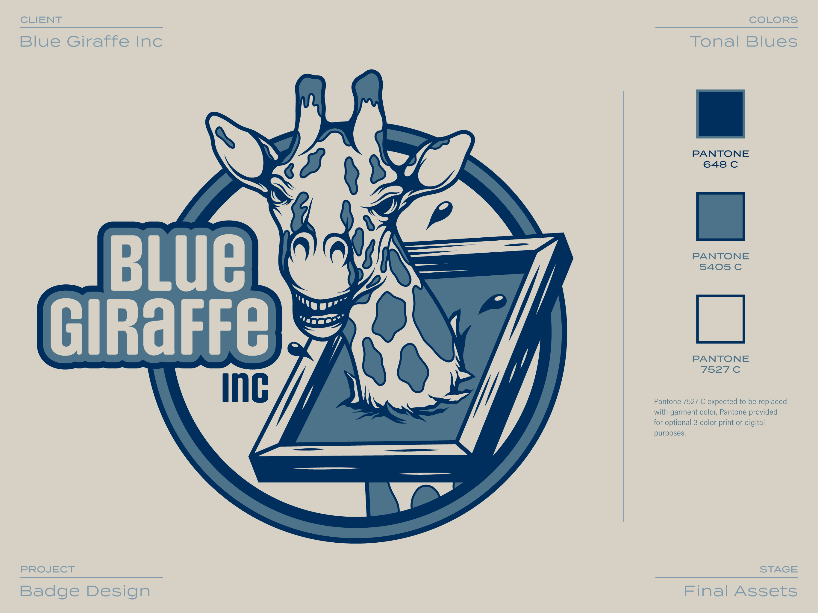 Blue Giraffe Inc Badge