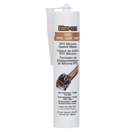 Vibra Tite 992 Copper RTV Gasket Maker Silicone