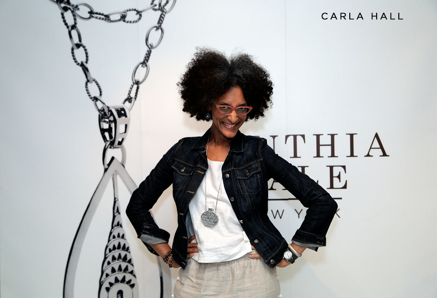 Carla Hall style fashion